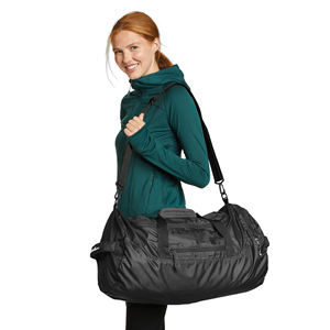 Bolsa de lona de gran capacidad con costuras reforzadas, resistente, para atletas y viajeros, cómoda correa para el hombro, bolsa para equipo de fitness - Product Image 6