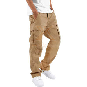 Pantalons cargo pour hommes à la mode, coupe ample, confortables et décontractés - Product Image 4