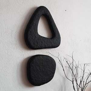 Handmade Stoneware Wall Mount Home <b>Decoration</b> Sculpture Wall Art Wabi Sabi Wall Sculpture Home Decor By Universal Overseas INDIA - Product Image 5