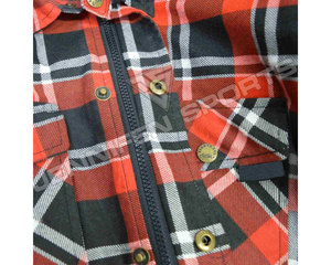 Latest Premium Quality Motorbike Men's Cotton Flannel Fully Lined Protective <b>Shirt</b> Aramid Motorcycle <b>Shirts</b> Reasonable Price OEM - Product Image 4