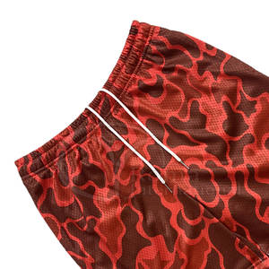 Pantalones Cortos Deportivos de Baloncesto para Hombre, Sublimados, Personalizados, al por Mayor, de Malla - Product Image 4