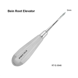 Gouge manuelle ergonomique pour dentisterie, élévateur de 4 mm en acier inoxydable, certifié CE par Roboz Tech Pakistan - Product Image 3