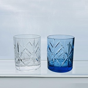 Vasos de whisky de plástico con corte de cristal de color personalizado - Product Image 5