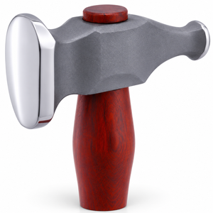 Marteau de ménagère Chasing Hammer Janus Classic Heavy Medium 29mm 12mm 28mm 31mm 13mm pour le travail du bois, de l'acier, des bijoux et des métaux ZETOMEDPRO - Product Image 1