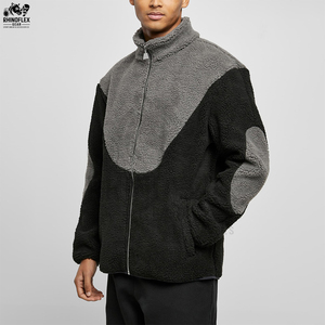 Custom Logo Solid Color <b>Sherpa</b> <b>Jacket</b> Breathable Winter <b>Jackets</b> <b>For</b> <b>Man</b> Long Sleeve <b>Sherpa</b> <b>Jacket</b> <b>Men's</b> - Product Image 6