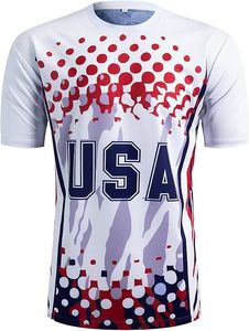 Camiseta de Fútbol de Manga Corta con Estampado por Sublimación, Unisex, para Adultos, de Secado Rápido - Product Image 5