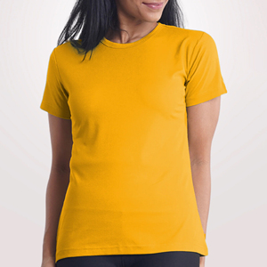 Nouveau T-shirt pour femme, design tendance, doux, respirant, décontracté, élégant, col rond, léger, anti-rides. - Product Image 2