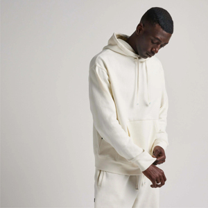 Dernier modèle d'hiver : Sweat à capuche personnalisé en tissu tissé vintage avec logo, unisexe, haute qualité, 100 % coton pour homme - Product Image 5