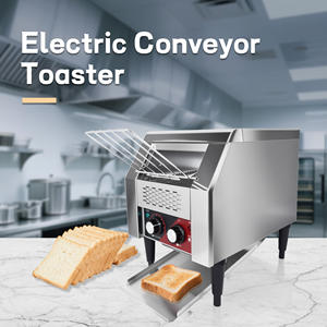 Tostapane Elettrico Commerciale a Nastro Trasportatore per Ristoranti e Panetterie, 220V, 1350W, 180 Pezzi/Ora, in Vendita - Product Image 2