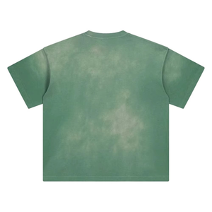 Camiseta de Corte Regular para Hombre, de Alta Calidad, Lisa, de Poliéster/Algodón, Estilo Hip Hop, Transpirable, de Manga Corta - Product Image 4