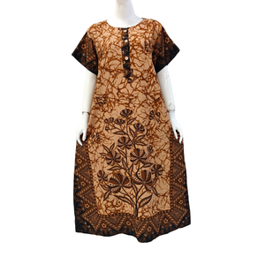 Robe décontractée pour femme, idéale pour la vie quotidienne, confortable en tissu rayonne, par Chrysanta - Product Image 6