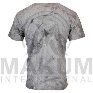 Camiseta deportiva de cuello redondo para hombre, para correr, al por mayor, con logo, UPF, tela ultraligera. - Product Image 2