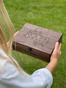 Infant Loss Keepsake Box Baby <b>Memorial</b> Personalized Condolence <b>Gifts</b> Wooden Eco-Friendly Rustic Durable Home Decor - Product Image 1