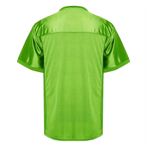 เสื้อฟุตบอลอเมริกันพรีเมียมแบบขายส่ง ออกแบบเองได้ ระบายอากาศได้ดี ผลิตจากโพลีเอสเตอร์ 100% สำหรับทั้งชายและหญิง  รับสั่งทำชื่อทีม สี และขนาดได้ - Product Image 3