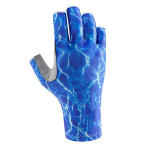 Wholesale Lightweight Comfortable Fishing <b>Gloves</b> Custom Made Design Different Color Leather Fishing <b>Gloves</b> - Product Image 3