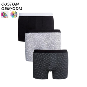 Caleçons Boxers Mi-Hauts en Coton pour Hommes – Qualité Supérieure, Respirants, Écologiques, Doux, Ajustement Élastique, Logo Personnalisé, Prise en Charge OEM/ODM - Product Image 6