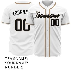 Maillot de baseball de haute qualité à impression numérique, boutonné, respirant, léger, anti-humidité, pour l'été, maillot de softball, faible MOQ - Product Image 3