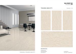 RegalX - Baldosa de Porcelana Brillante de 600x1200, Formato Grande, Superficie Pulida Premium, para Paredes y Pisos, Diseño Interior y Exterior Moderno Plus - Product Image 3