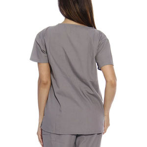 Women Medical Nursing Clinic Uniform Hospital <b>Scrub</b> <b>Set</b> Uniform 2pcs Pants <b>Set</b> With Custom Logo - Product Image 4