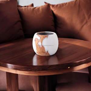 Brûleur de Bakhoor traditionnel arabe de style dubaï Brûleur d'encens en bois et acrylique Brûleur d'encens en bois de meilleure qualité - Product Image 6