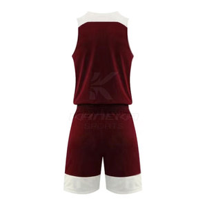 Uniforme de basket-ball sur mesure de haute qualité pour hommes, respirant, imprimé avec logo personnalisé, polyester, couleur et taille personnalisées - Product Image 2