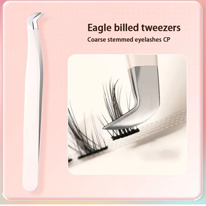 Rizador de Pestañas Multifuncional Personalizado de Acero Inoxidable, Accesorio de Belleza Portátil para la Colocación de Pestañas - Product Image 3