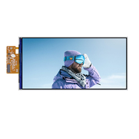 Modul LCD 2:1 Aspect Ratio 6 inci 720x1480 31P 4LANE MIPI Layar IPS untuk Ponsel POS Perangkat Genggam