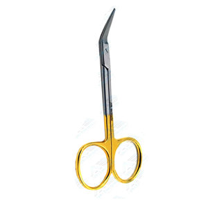 Tijeras Nasales de Punta Angulada Converse Graefe para Rinoplastia, Instrumentos Quirúrgicos Médicos de Acero Inoxidable con Borde de Carburo de Tungsteno - Product Image 1