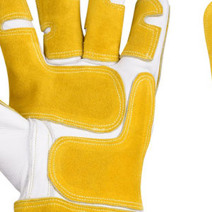 Gants de soudage en PU résistants à la chaleur, manchette renforcée, antidérapants, professionnels, robustes, industriels, 10 pouces - Product Image 5
