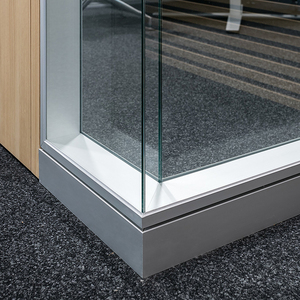 Tùy chỉnh kính phân vùng tường đôi rõ ràng phân vùng không gian văn phòng thiết kế phân vùng - Product Image 3