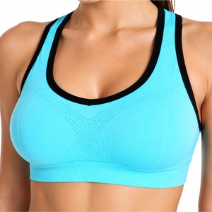 Women Seamless Sports <b>Bra</b> Premium Support Breathable Comfort Active Style <b>Stretch</b> Fabric Lightweight Feel Soft Support For Women - Product Image 4