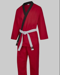 Kimono de BJJ pour homme, gris, 100% coton, vêtements d'arts martiaux durables, coupe régulière pour adulte - Product Image 3