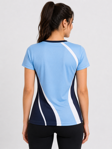 Camiseta clásica de algodón con cuello redondo para mujer, camiseta informal suave de manga corta para el día a día, para ir de compras, vacaciones, casa y aventuras de fin de semana - Product Image 4