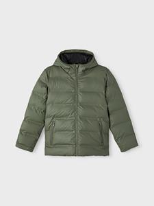 Veste matelassée personnalisée pour enfants, douce, 100 % polyester, avec col montant et logo frontal à capuche, idéale pour l'hiver - Product Image 6