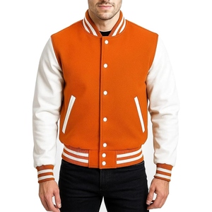 Custom College Varsity <b>Jacket</b> Letterman Bomber <b>Jacket</b> Premium Wool Blend Streetwear Team <b>Jacket</b> OEM Embroidery <b>Patches</b> Wholesale - Product Image 6