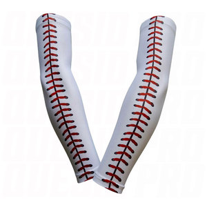 Manchons de compression de protection pour le baseball, multicolores, pour le cyclisme, 100 % polyester, respirants, séchage rapide, protection UV - Product Image 4