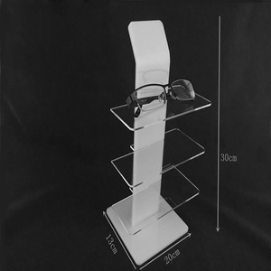 Có thể tháo rời Acrylic cảnh tượng Khung kính mát hiển thị đứng kính hiển thị đứng Kệ Kệ biểu tượng tùy chỉnh kích thước màu sắc - Product Image 6