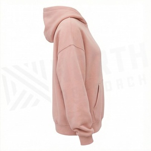 Sudadera con Capucha para Mujer, Material de Algodón Puro, Transpirable, con Logotipo Personalizado, Diseño de Ropa Urbana a la Moda - Product Image 3