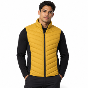 Chaleco Híbrido Premium para Hombre con Acolchado Ligero, Paneles Flexibles y Ajuste Cómodo para Uso Diario, al Aire Libre y Casual - Product Image 5