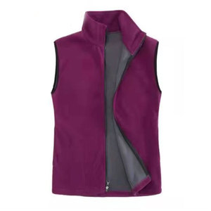 Gilet polaire pour hommes et femmes, veste sans manches pour sports d'hiver en plein air, vêtements de camping imperméables, vêtements d'extérieur réversibles en toile - Product Image 3