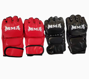Gants de boxe MMA professionnels en cuir PU lacés, personnalisables, avec évacuation de l'humidité, pour les salles de sport et les activités sportives - Product Image 6