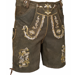 Costume de fête allemand pour homme, style Oktoberfest bavarois, Lederhosen, pour adulte, Halloween, déguisement - Product Image 2