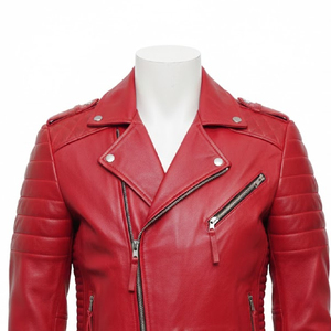 Giacca in Pelle alla Moda per Uomo, Ultimo Design, Personalizzabile con Logo Stampato, Vendita Calda - Product Image 2