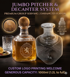 Carafe à liqueur 1000 ml, contenant vide pour spiritueux, étiquette personnalisée, emballage de bar - Product Image 2