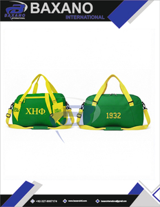 กระเป๋าเดินทางและออกกำลังกายแบบถือสะพายไหล่ ไนลอน ปักลายสไตล์ใหม่ ของชมรมนักเรียนหญิงชื่อ Chi Eta Phi (CEPhi) คุณภาพสูง พร้อมปักโลโก้ตามสั่ง - Product Image 6