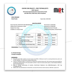 Jabón Natural de Lavanda 100g, Jabón Orgánico Hexa con Aloe Vera y Manteca de Cacao - Product Image 6