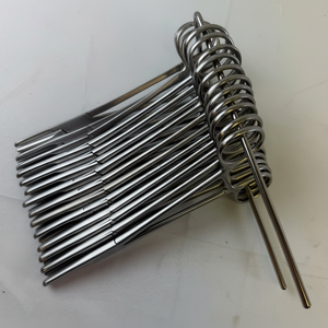 <b>Set</b> of 14 V. Mueller SU2854 Straight Serrated Tube Clamps 7.5" Ortho General - Product Image 1