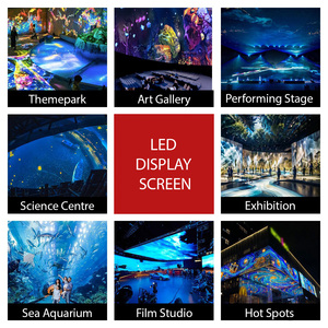 หน้าจอแสดงผล LED P2.6และ P1.9ในร่มที่ยืดหยุ่นพร้อม CMS แบบคลาวด์และรับประกัน3ปี - Product Image 3
