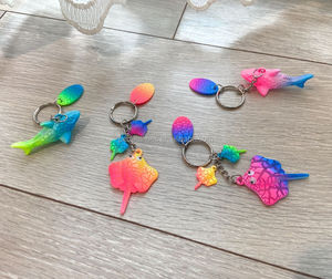 3D <b>custom</b> <b>keychain</b> - Ocean theme charm <b>keychain</b> lanyards - Product Image 3
