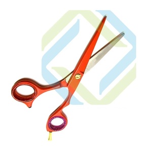 Ciseaux de coiffure professionnels avec lames en acier inoxydable, manche en acier élégant, source d'affûtage chirurgicale B-EBT-578 pour usage en salon de coiffure - Product Image 3